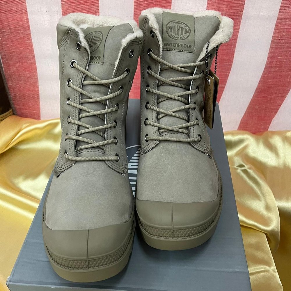 NWB Palladium  Pampa Sport Cuff WPS Unisex shoes boots cold warm snow genuine - Picture 2 of 10